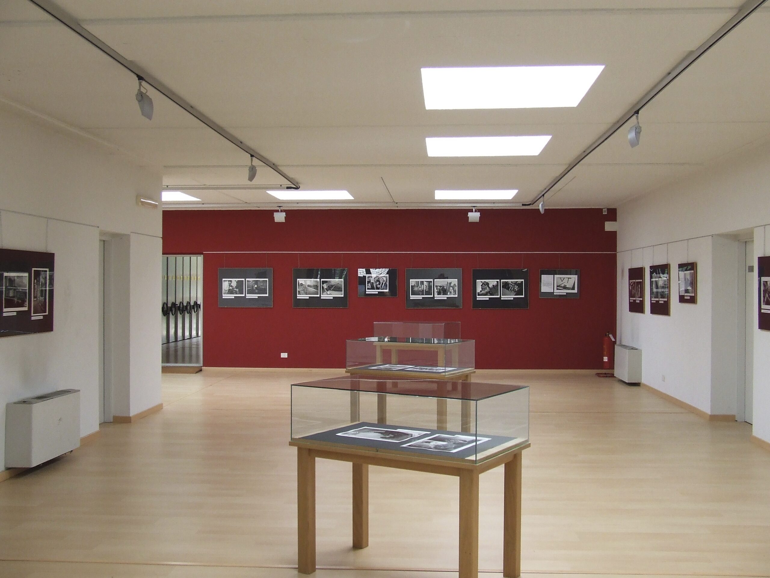 Interno del Museo della Casa della Resistenza.